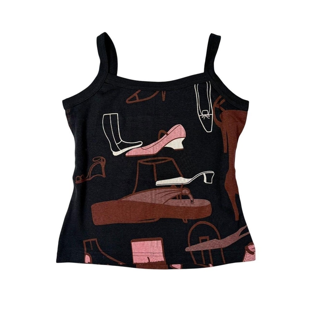 deadstock Custo Barcelona rare shoe graphic tank